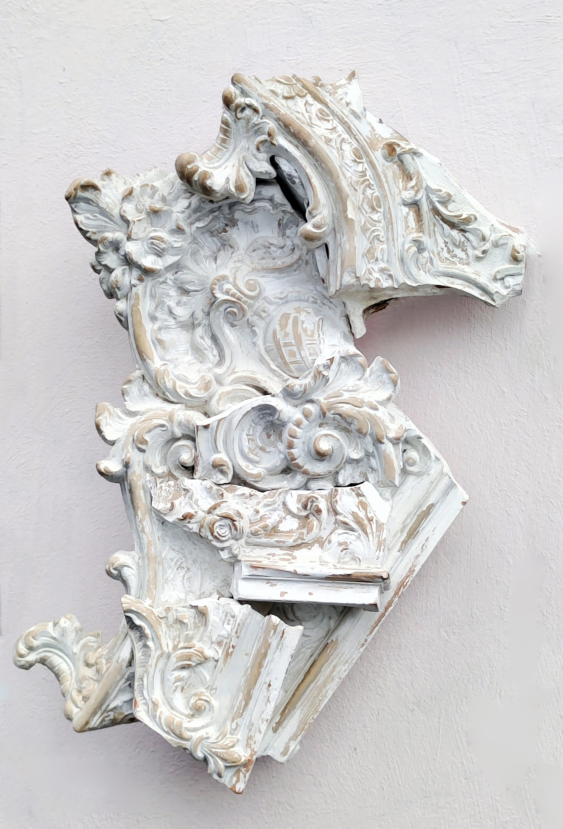 Ohne Titel, Keramik Collage